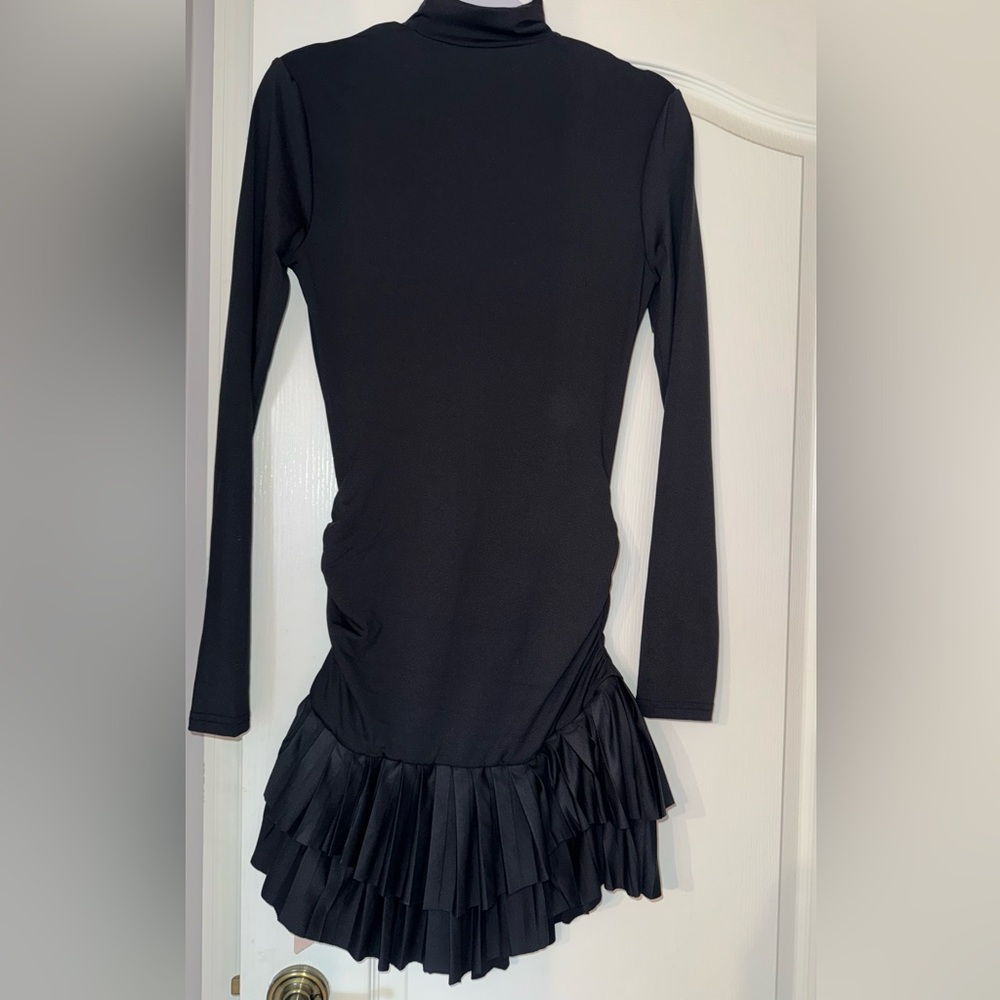 SHEIN Black Long Sleeve Dress
